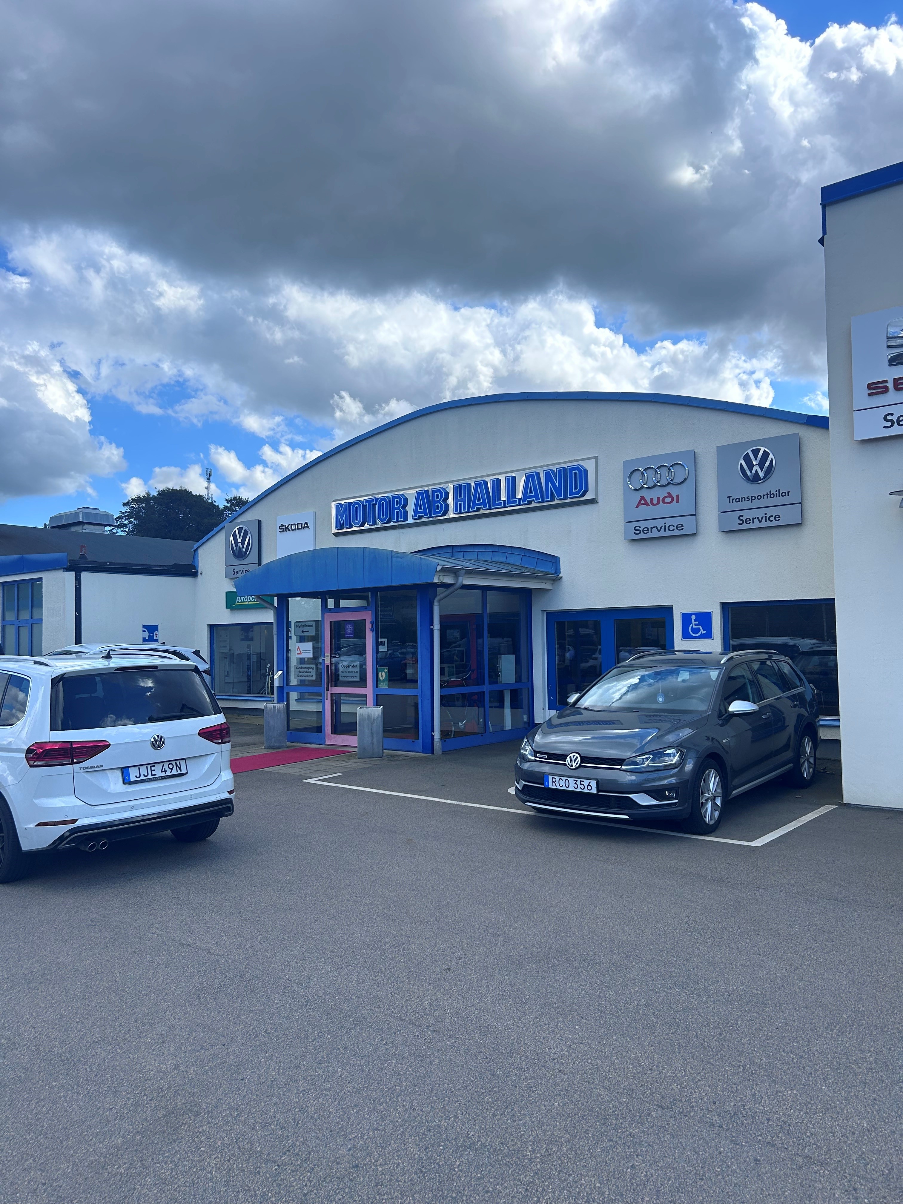 Motorhalland I Laholm AB Exteriör