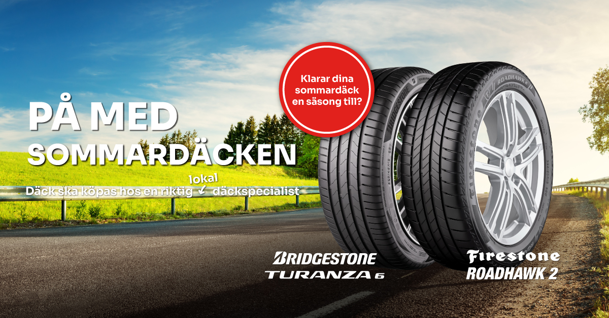 Sommardäck 2026
