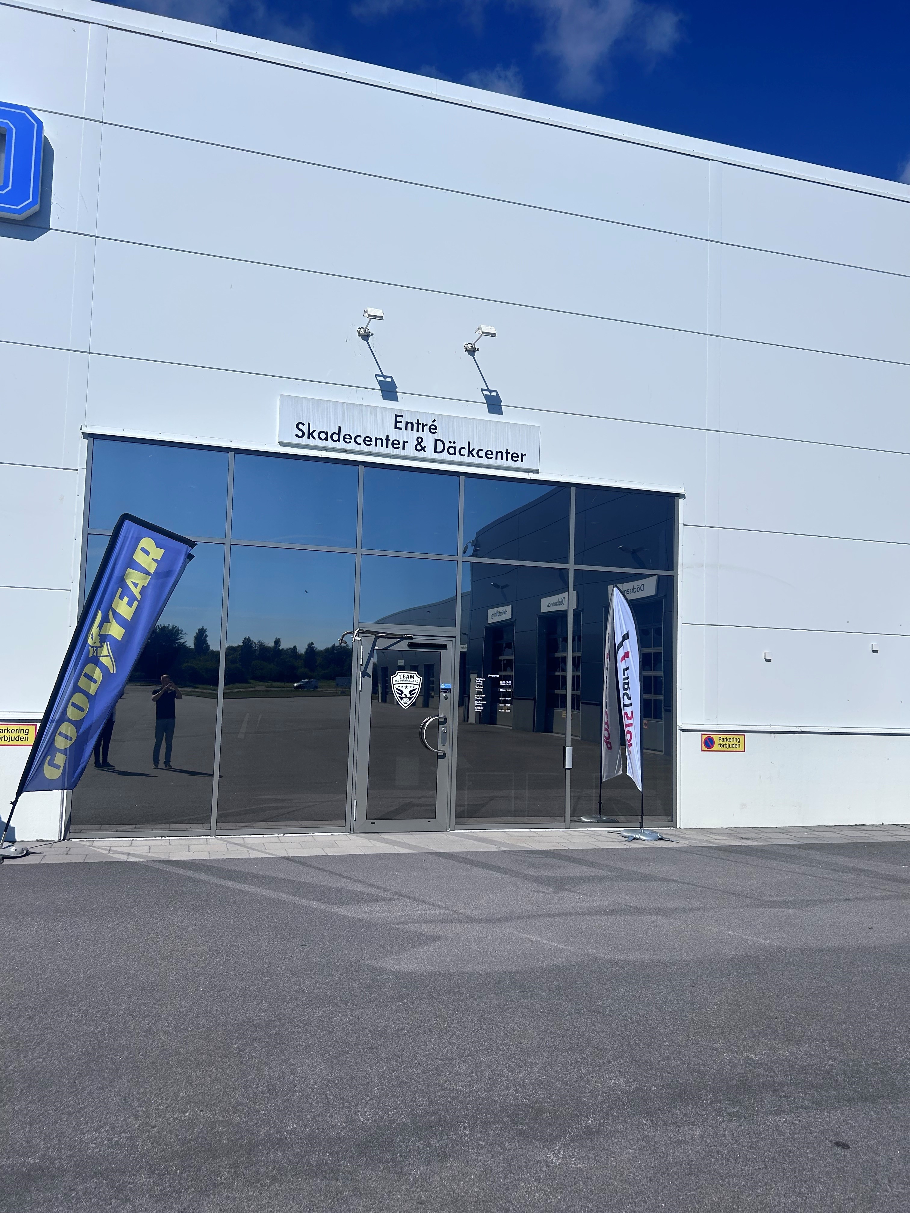 Motorhalland Halmstad Exteriör 2